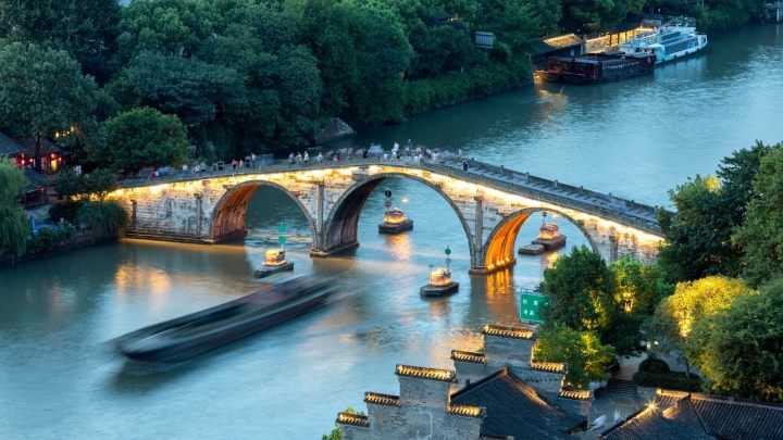 黄昏的拱宸桥+方建飞15658009852.jpg