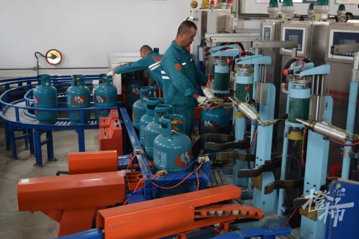 杭州首个花园式液化气储备站今天试运营单次储备可供