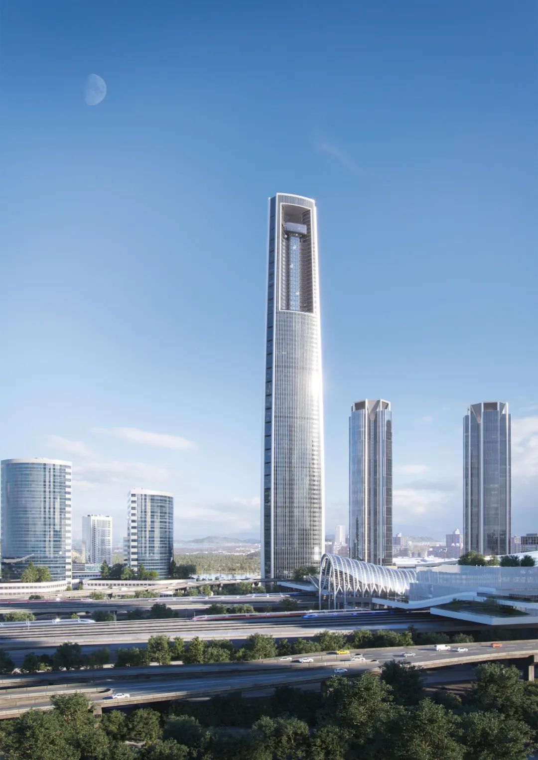 8米高的楼顶看杭州是一种什么体验?杭州第一高楼最新效果图曝光
